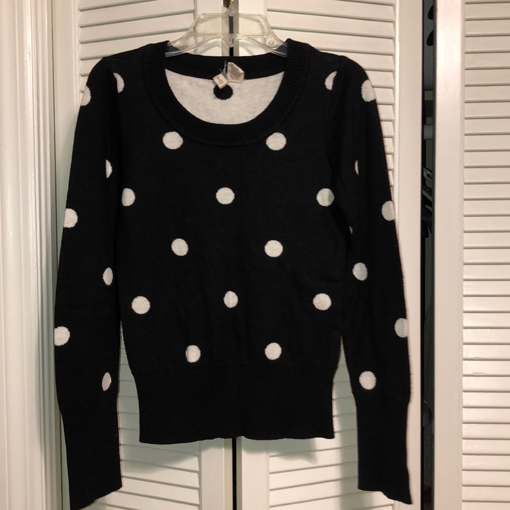 Black and White Sweater